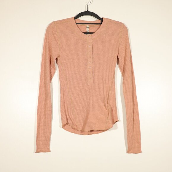 NWOT Free People Intimately Sample Henley Size S - Picture 1 of 9